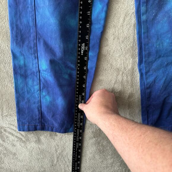 Mandinga Jeans Women Small Blue Bleached Storm High Rise Straight Leg - Picture 7 of 7